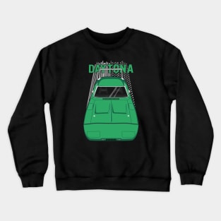 Dodge Charger Daytona 1969 - green Crewneck Sweatshirt